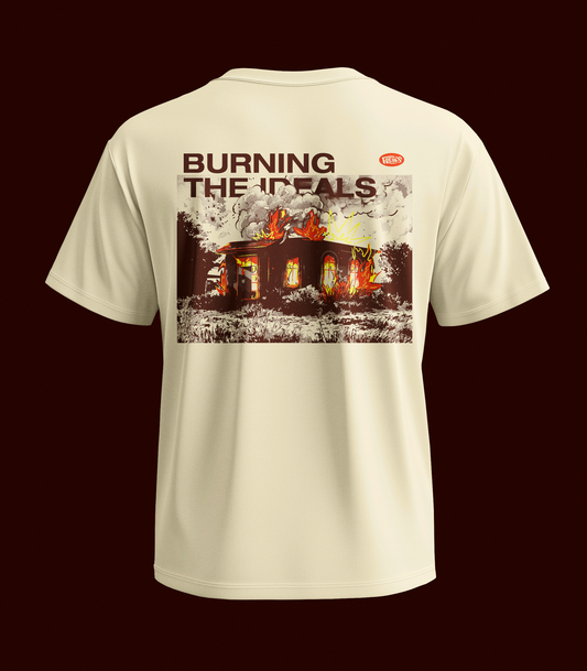 T-shirt Burning the Ideals